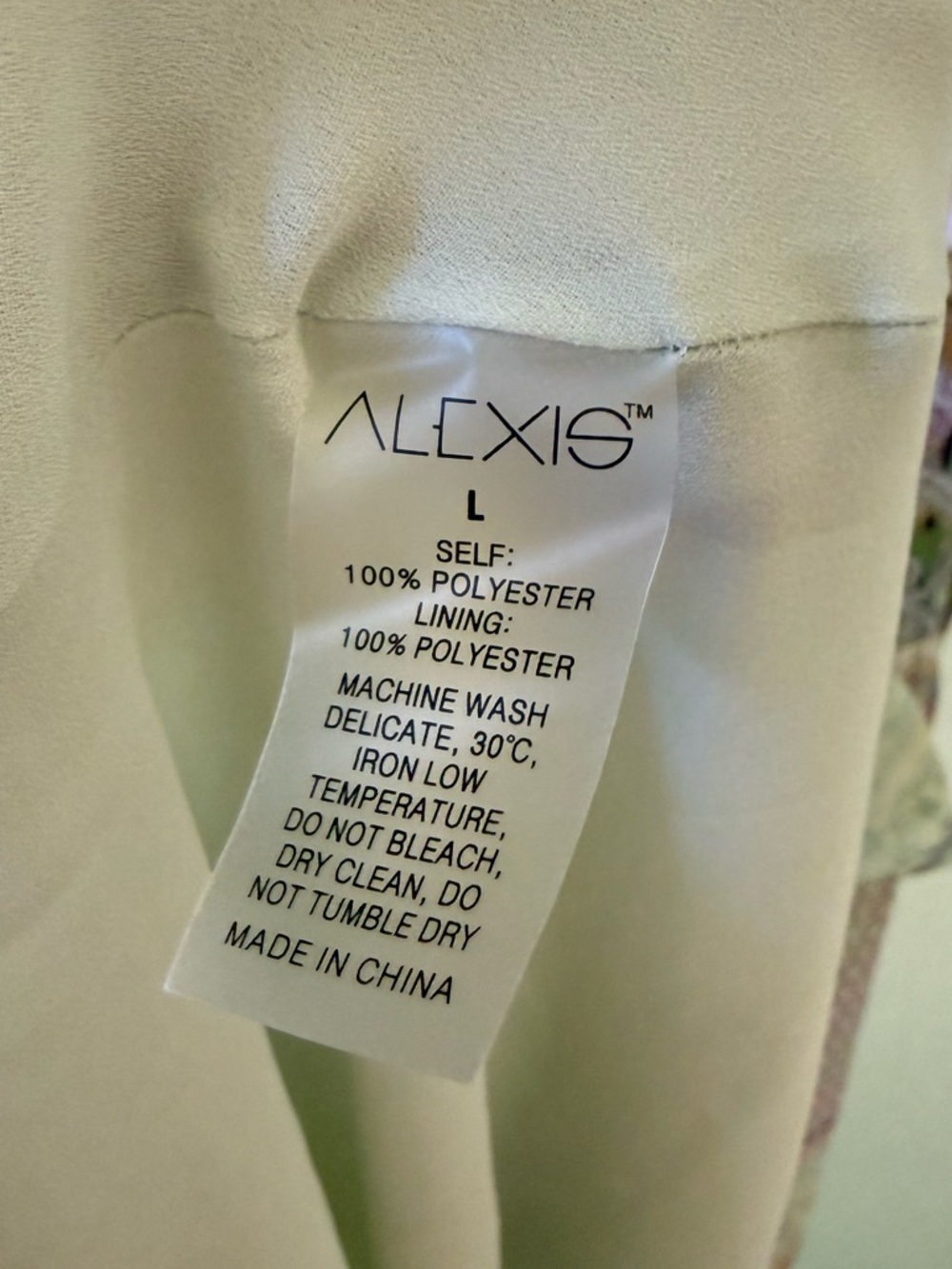 ALEXIS Olessia Gauze Printed Maxi Dress in Rococo Sz L - Picture 10 of 10